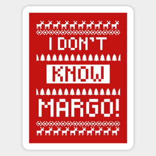 I don't know Margo! Sticker